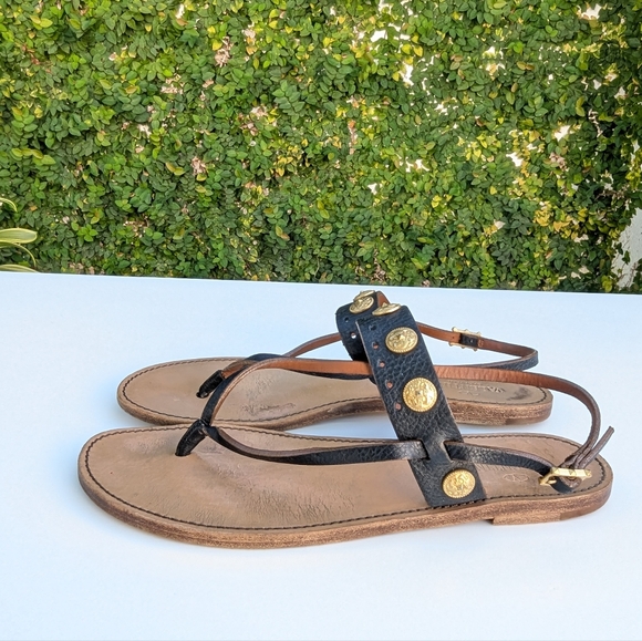 VALENTINO LEATHER WOMEN'S SANDALS - Picture 8 of 13